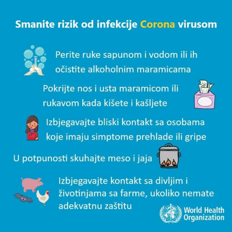 koronavirus preporuke