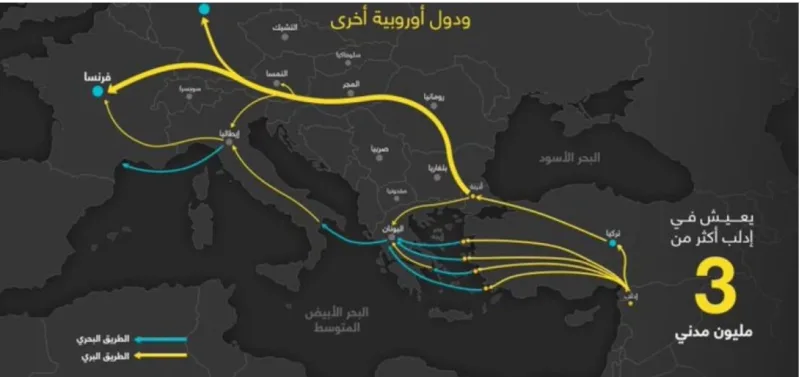 migranti ruta