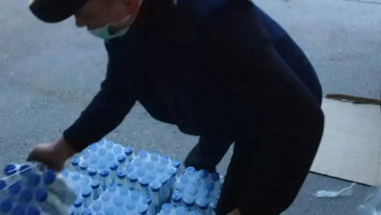 Heroji u bijelom, isporuka donacije (4)a