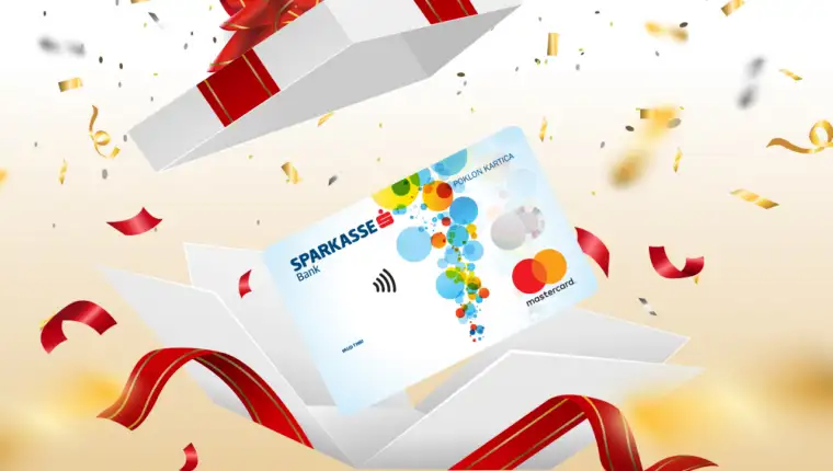 poklon kartica Sparkasse