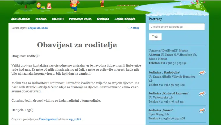 vrtici mostar
