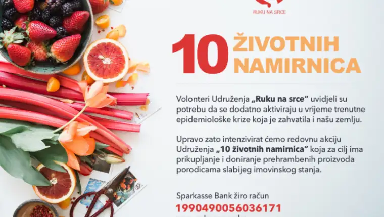 ruku na srce