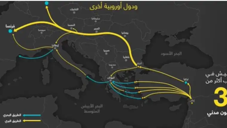migranti ruta