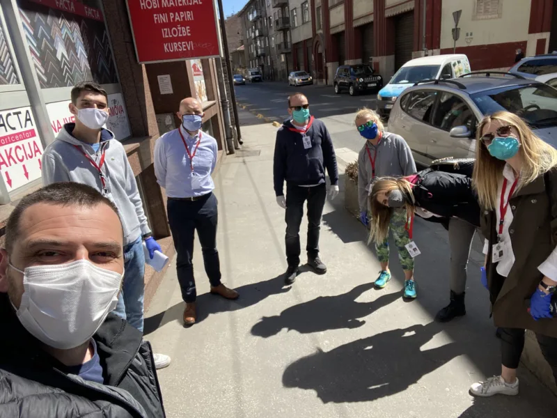 Sasa magazinovic volonteri