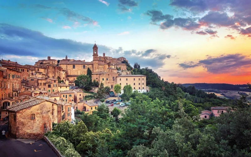 Toscana italy montepulciano