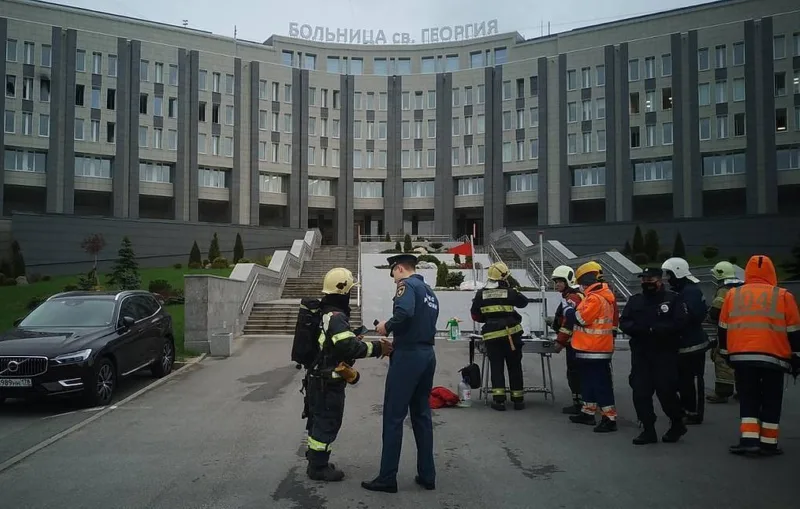 Rusija pozar respiratori
