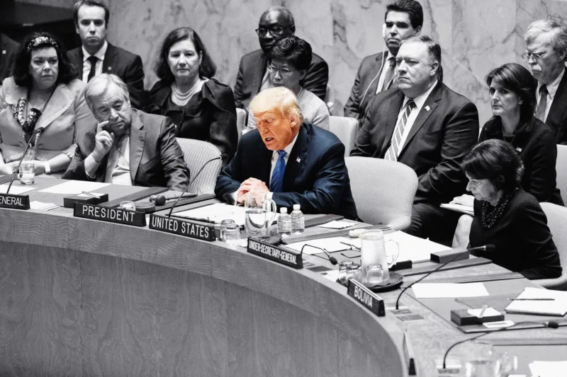Trump un meeting