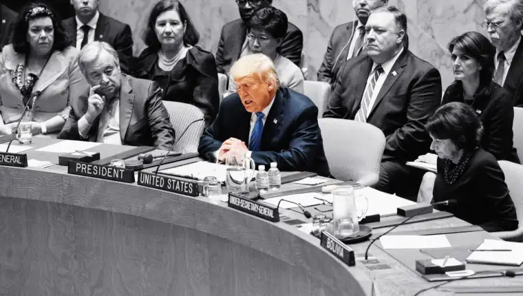 Trump un meeting