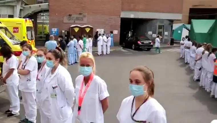 Belgijska premijerka medicinari