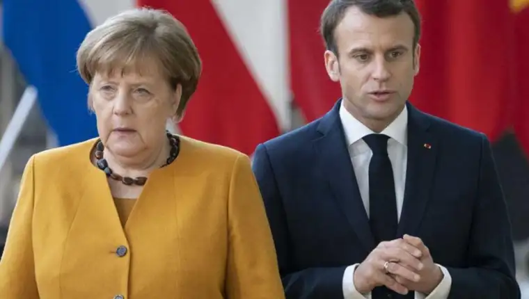 Merkel macron1