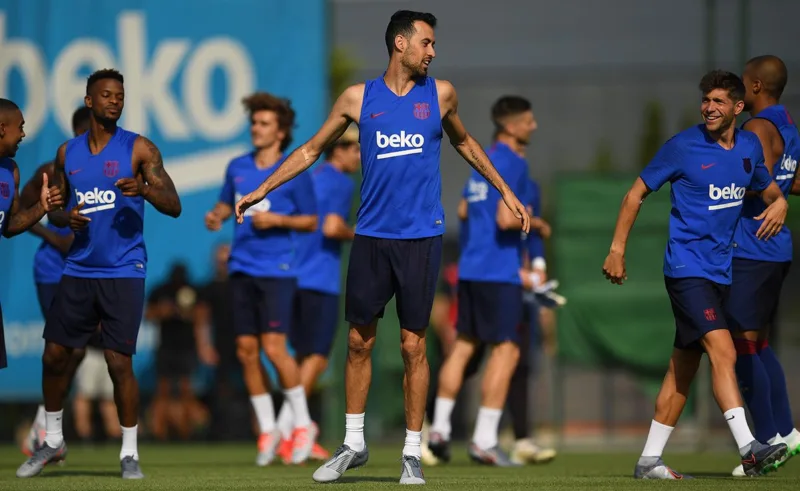 barcelona trening