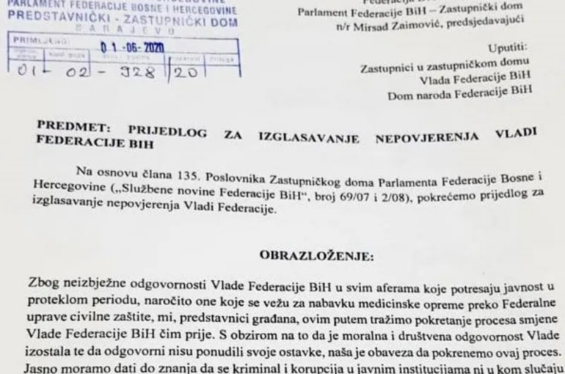 Zahtjev smjenu