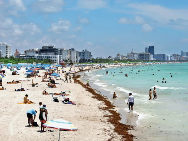 Miami plaza