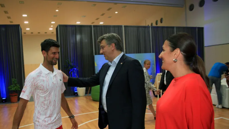 Andrej plenkovic novak djokovic
