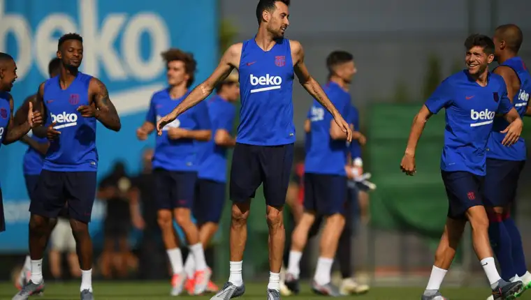barcelona trening