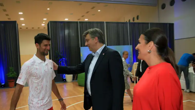 Andrej plenkovic novak djokovic