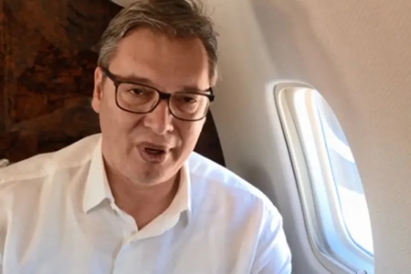 Vucic avion