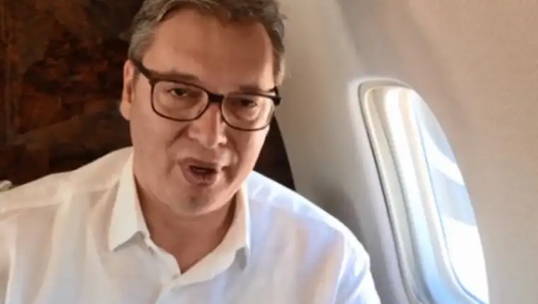 Vucic avion