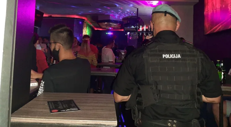 Kafici sarajevo policija