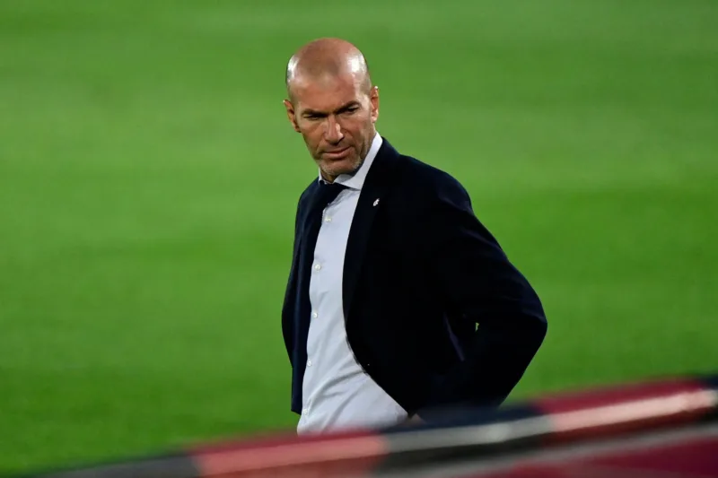 Zinedine Zidane Real Madrid vs Mallorca La Liga 2020