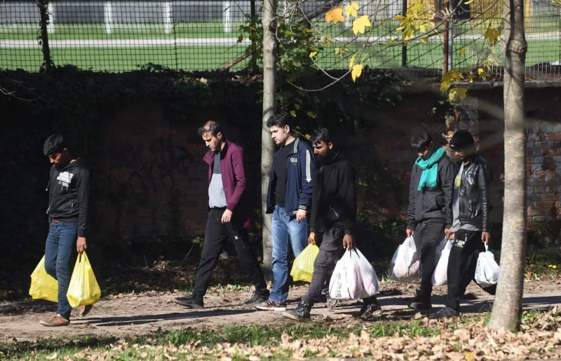 Bihac migranti