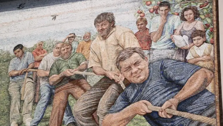 Mural andrićgrad