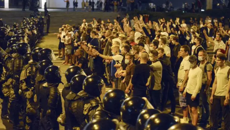 Minsk protesti