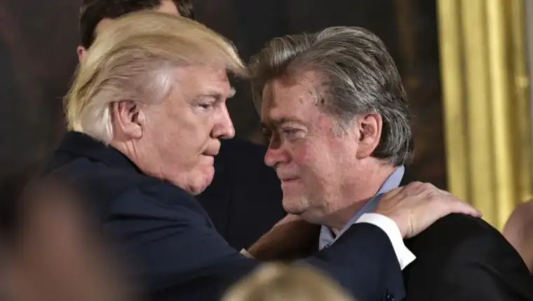 Bannon i trump 1