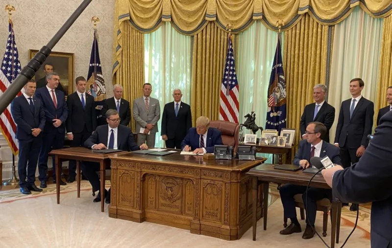 Vucic i hoti trump