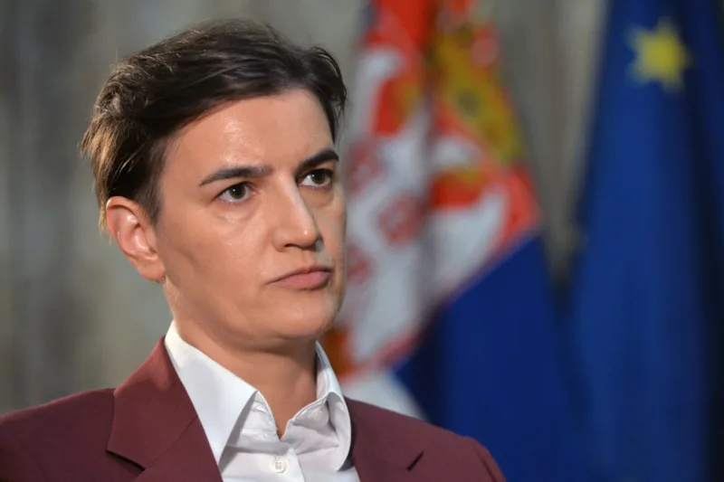 Premijer Srbije Ana Brnabic