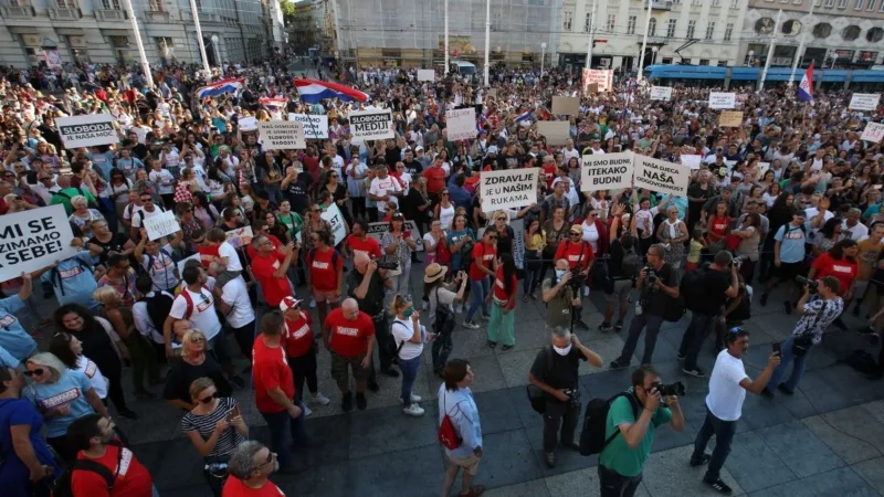 Zagreb protesti