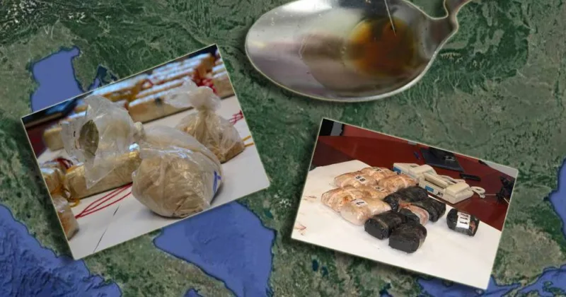 Heroin ruta