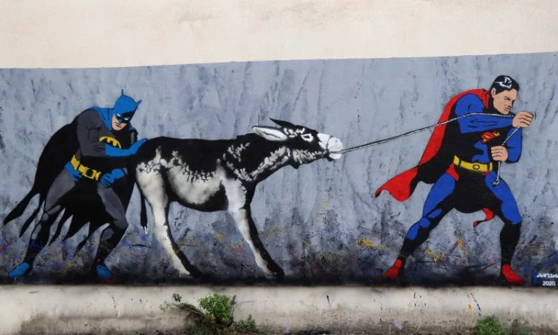 Mostar mural