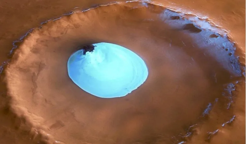 Mars ledena jezera