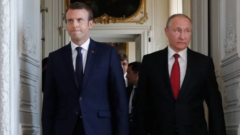Makron putin