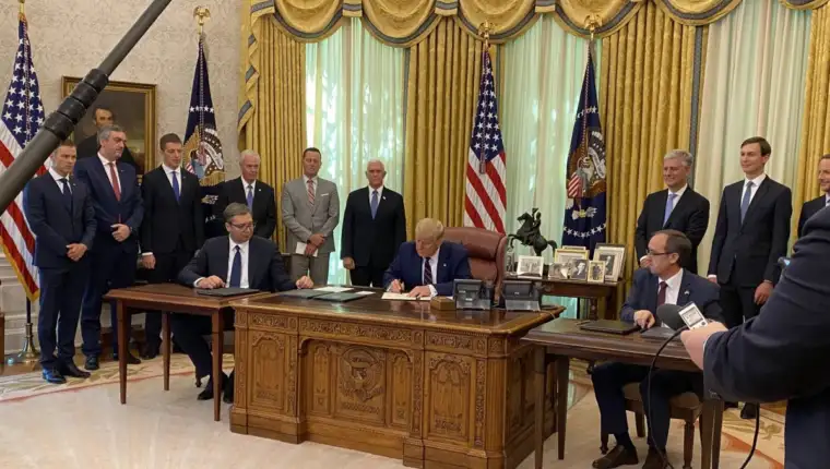 Vucic i hoti trump