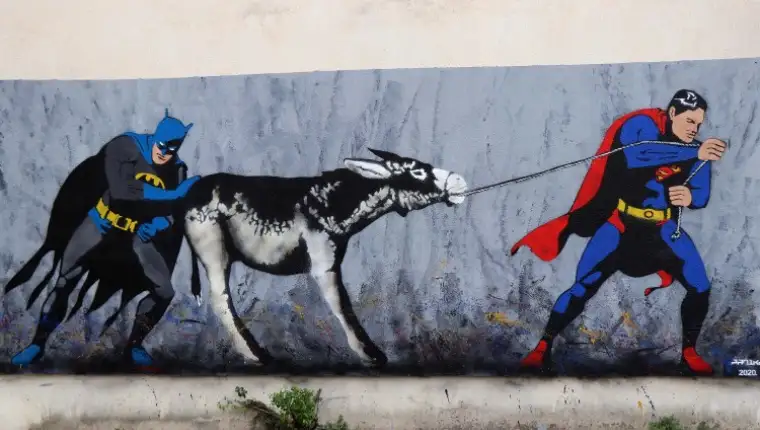 Mostar mural