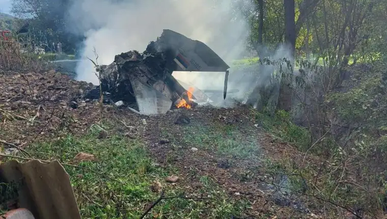 Pad aviona kod brasine srbija loznica mig 21 1