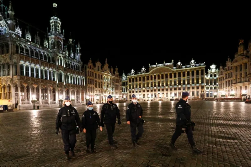 Belgija lockdowno