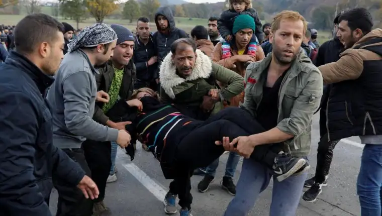 Migranti haos