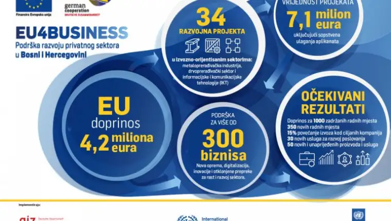 GIZ EU4 Business infografika BHS