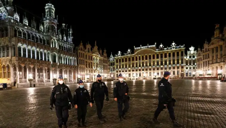 Belgija lockdowno