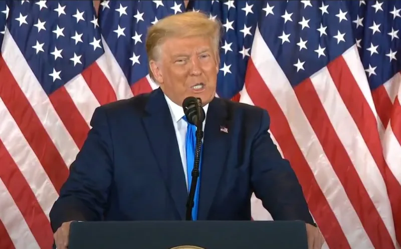 Trump obracanje