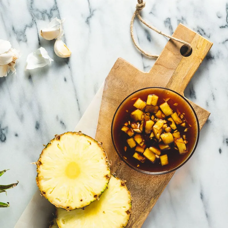 Ananas med
