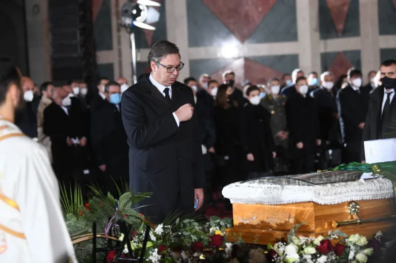 Vucic irinej sahrana
