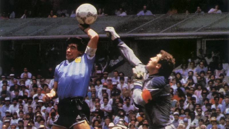 Maradona hand of god
