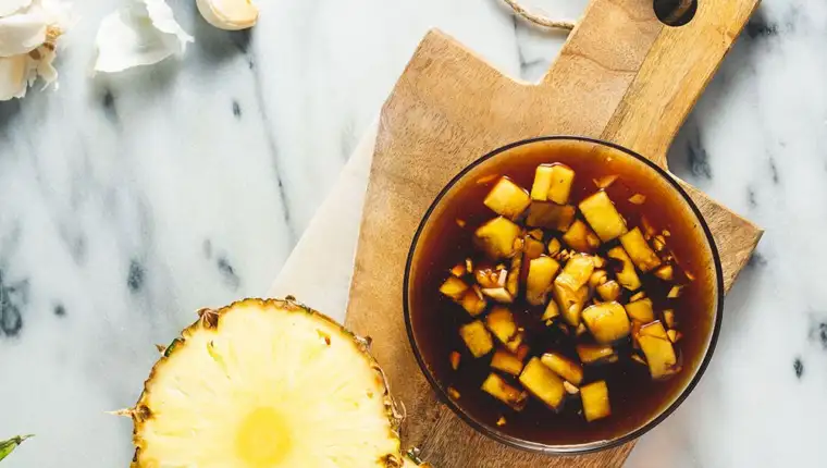 Ananas med