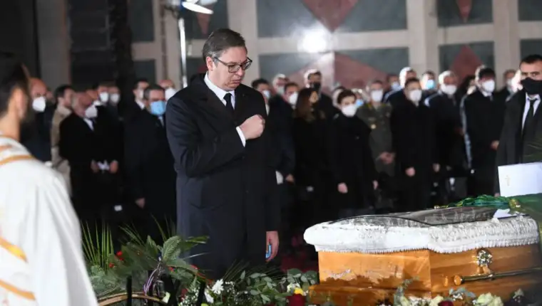 Vucic irinej sahrana