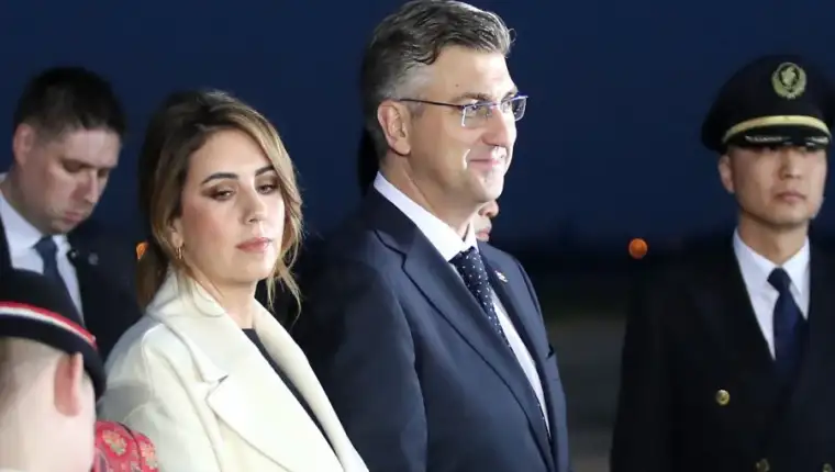 Plenkovic sa suprugom