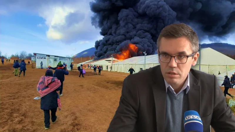Kljajic haos migranti